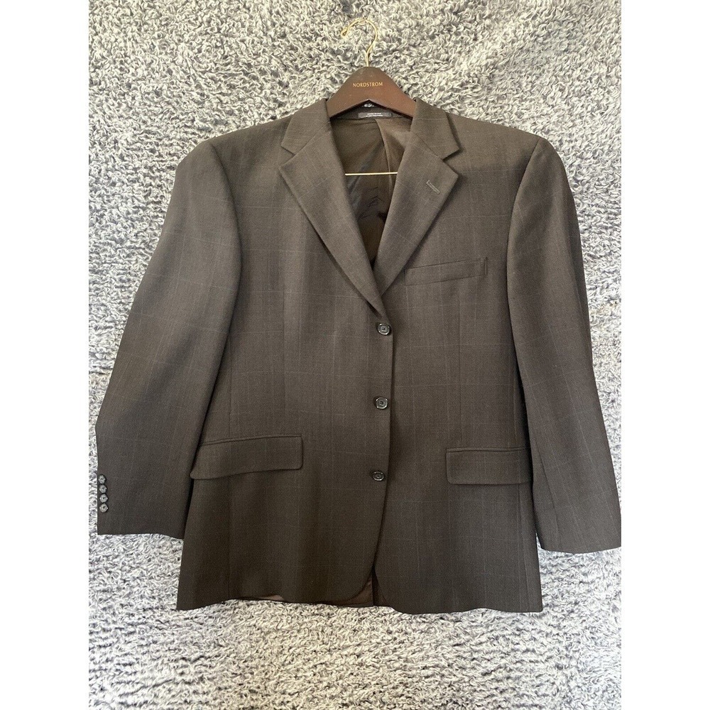 Austin Reed Mens Blazer Sport Coat Casual Jacket Size 39R Wool Made In USA